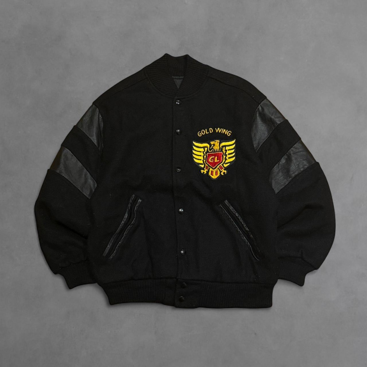 Gold Wing GL Vintage Varsity Jacket