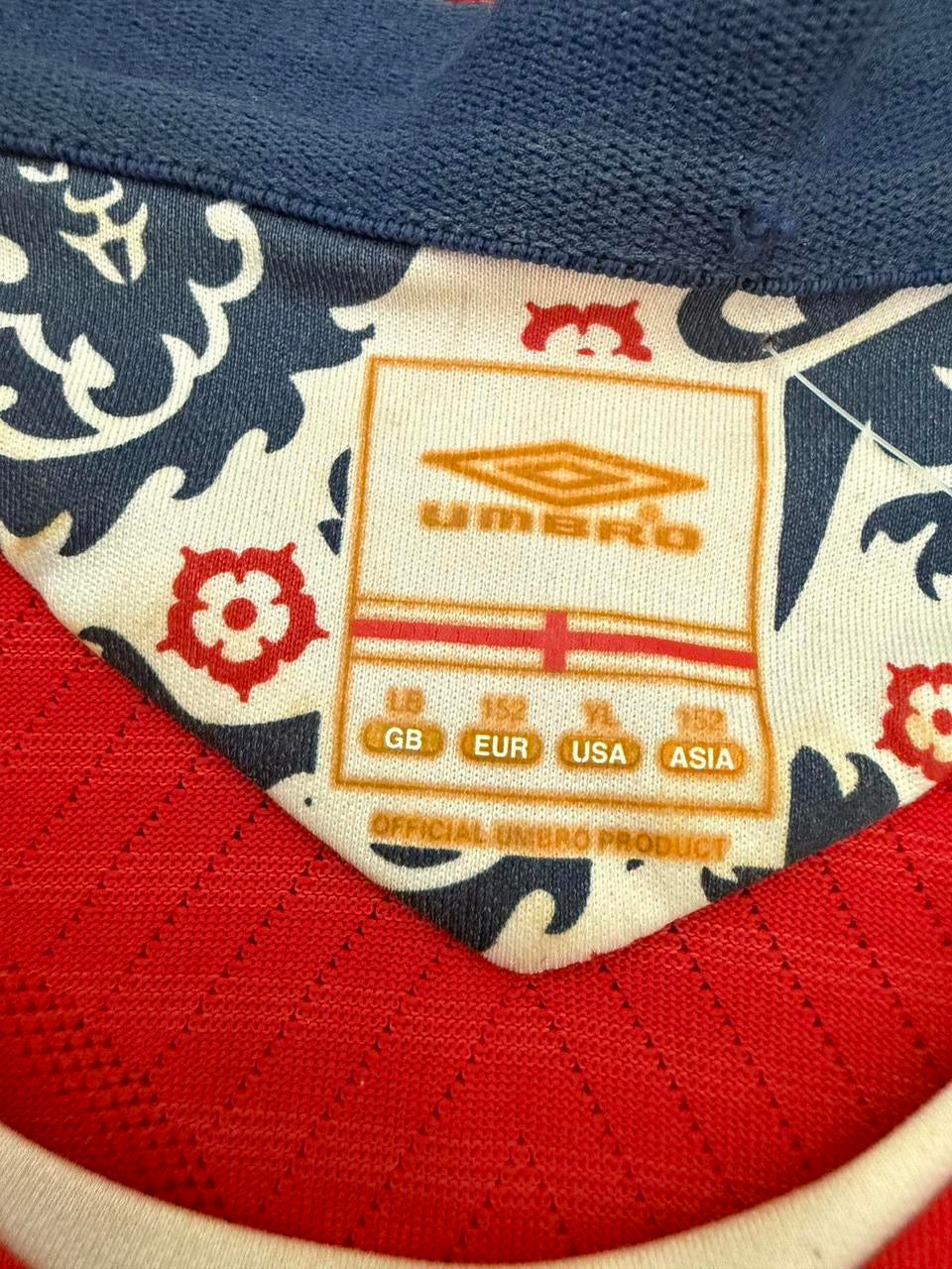 England Umbro 2008 Jersey