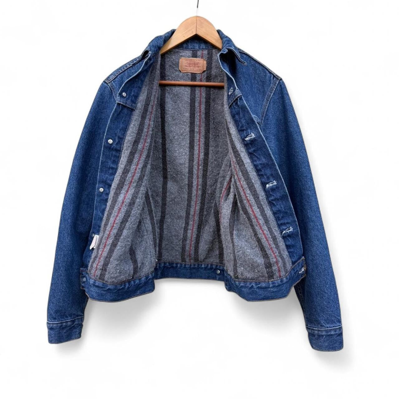 Levi’s 1980s Blanket-Lined Denim Trucker Jacket
