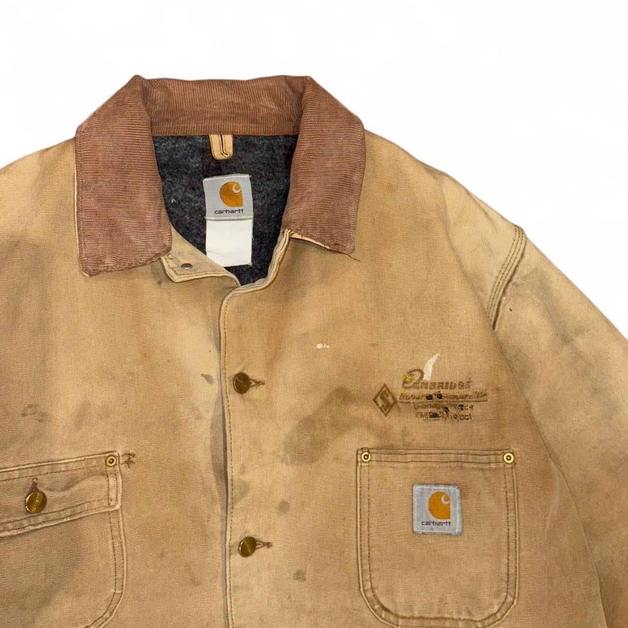 Carhartt C02 Vintage Sandstone Chore Coat