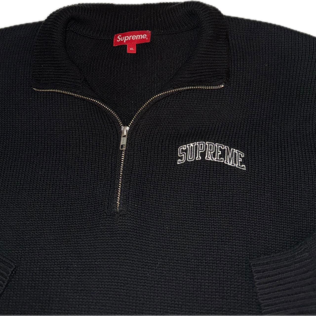 Supreme Quarter-Zip Sweater