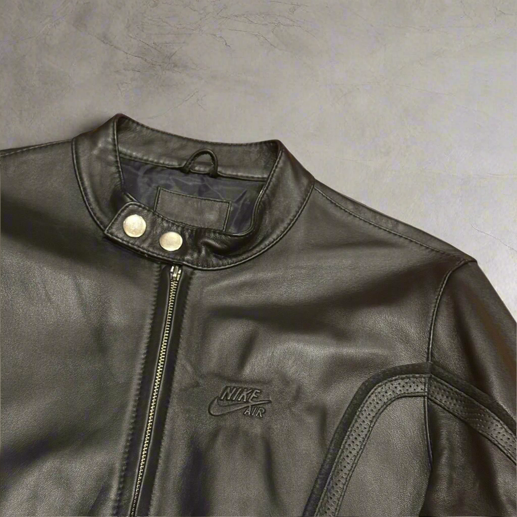 Nike Air Leather Jacket Vintage 1990s
