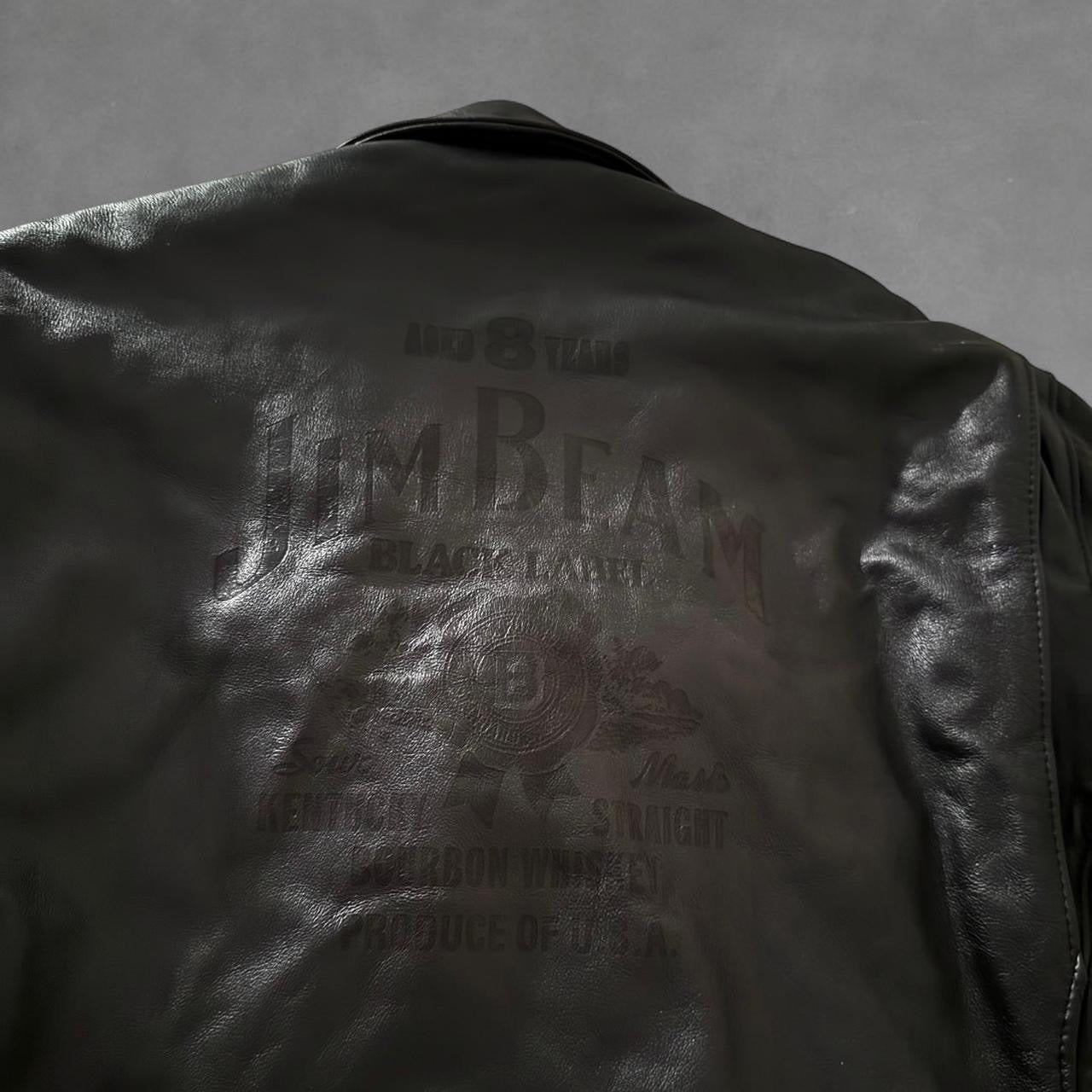 Jim Beam Black Label Leather Jacket