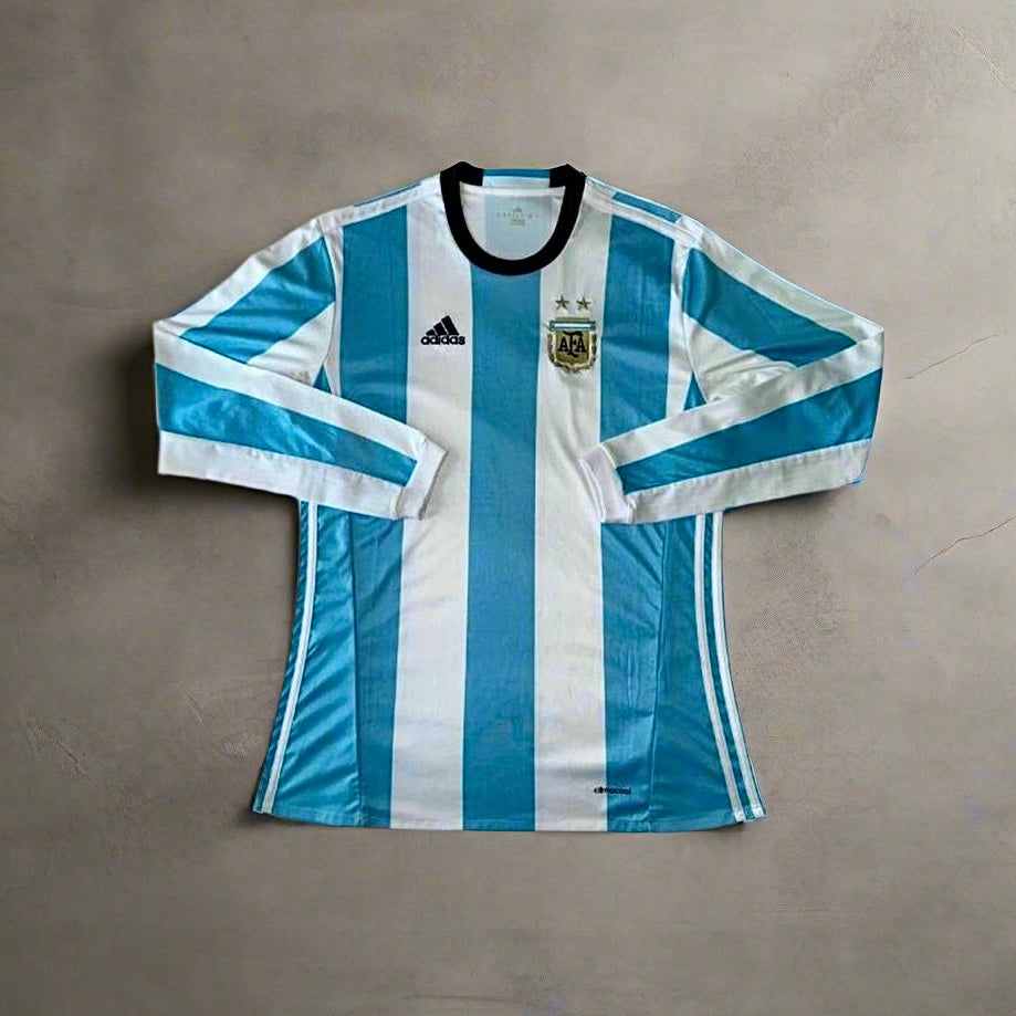 Long-Sleeve Argentina Home Jersey