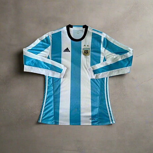 Long-Sleeve Argentina Home Jersey
