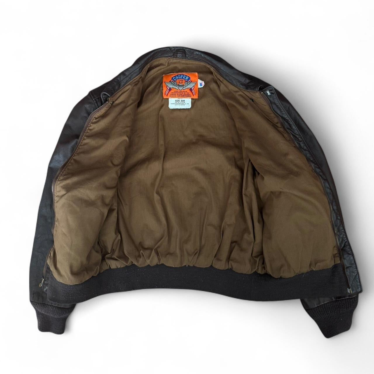 Air Force Cooper A-2 Leather Flight Jacket