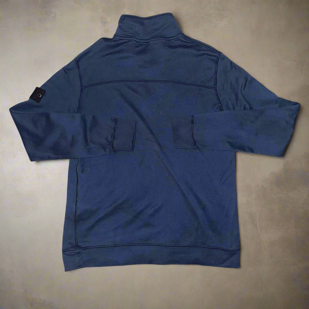 Stone Island Ghost Badge Quarter-Zip