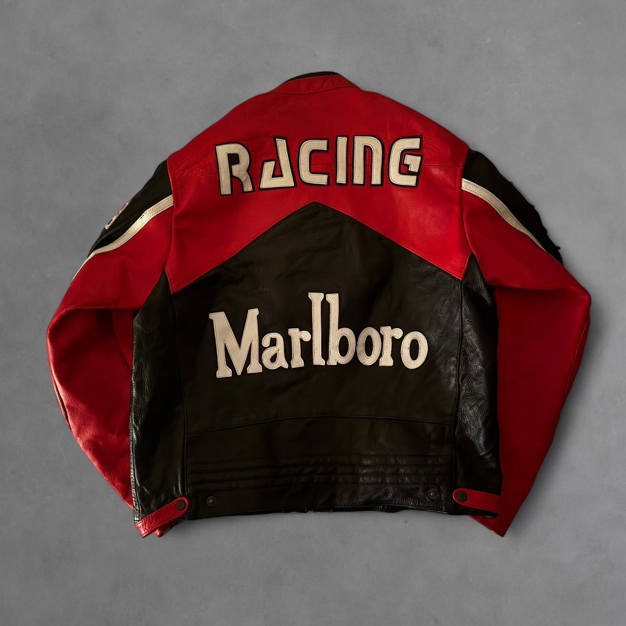 1990s Marlboro Leather Racing Jacket