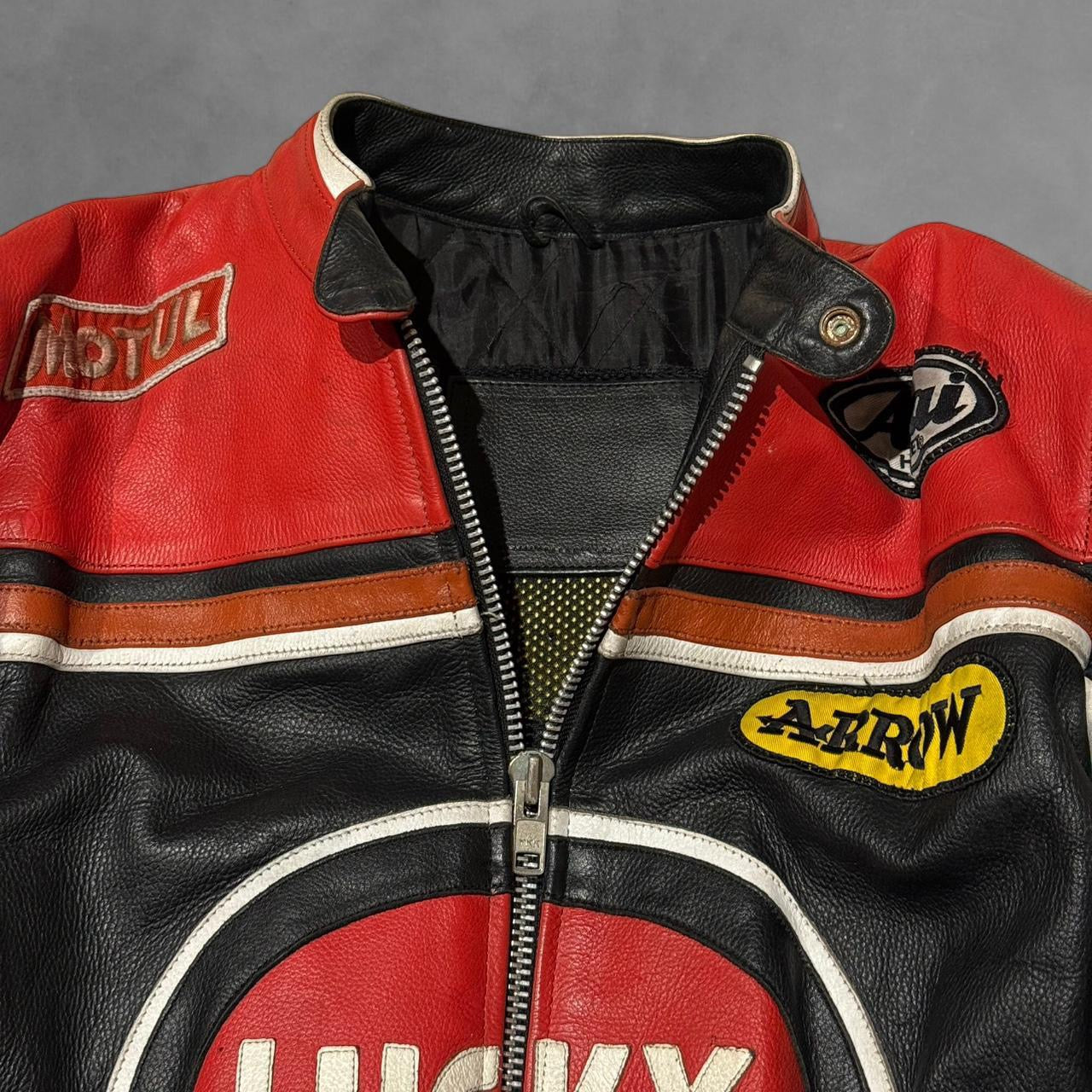 1990s Lucky Strike Leather Racing Jacket