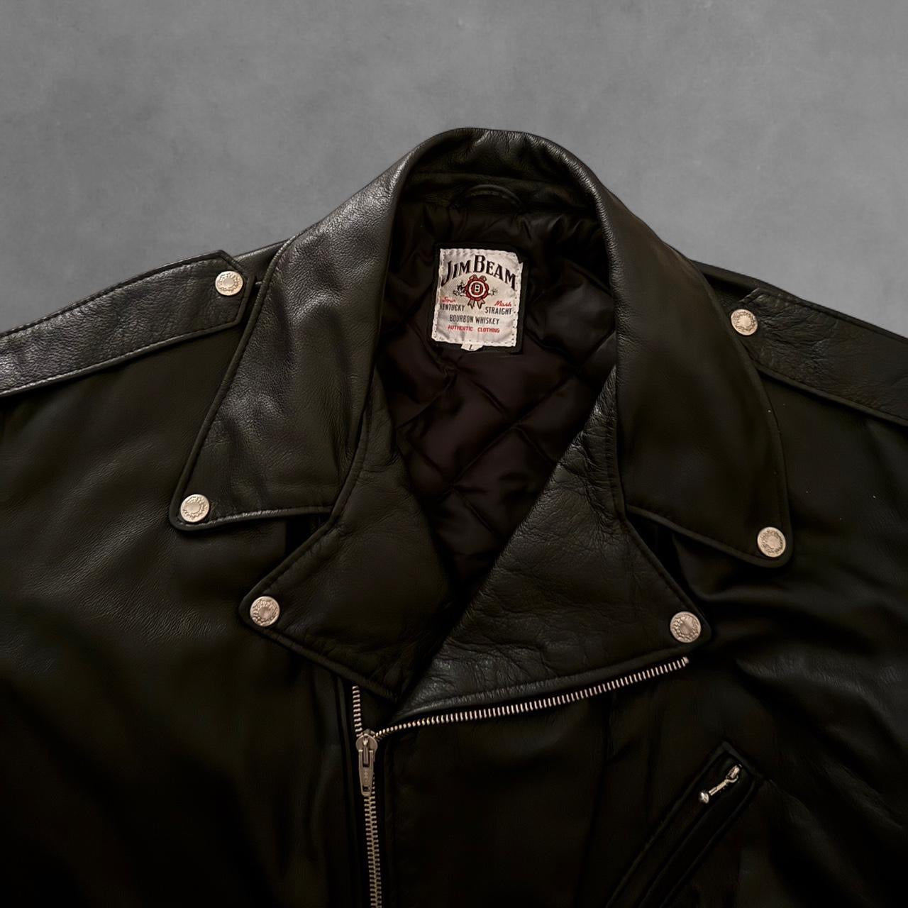 Jim Beam Black Label Leather Jacket