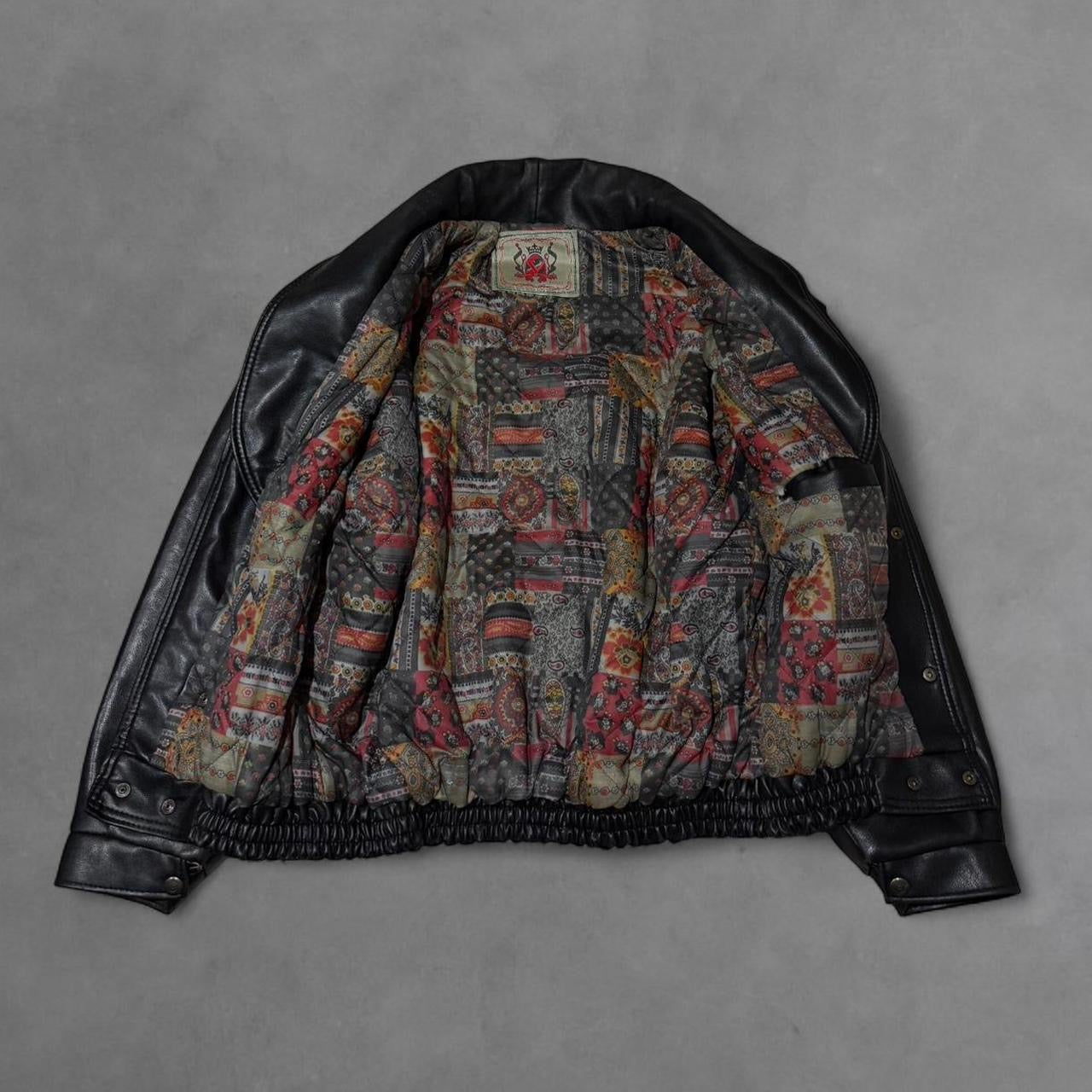 Italian Made Convertible Leather Jacket