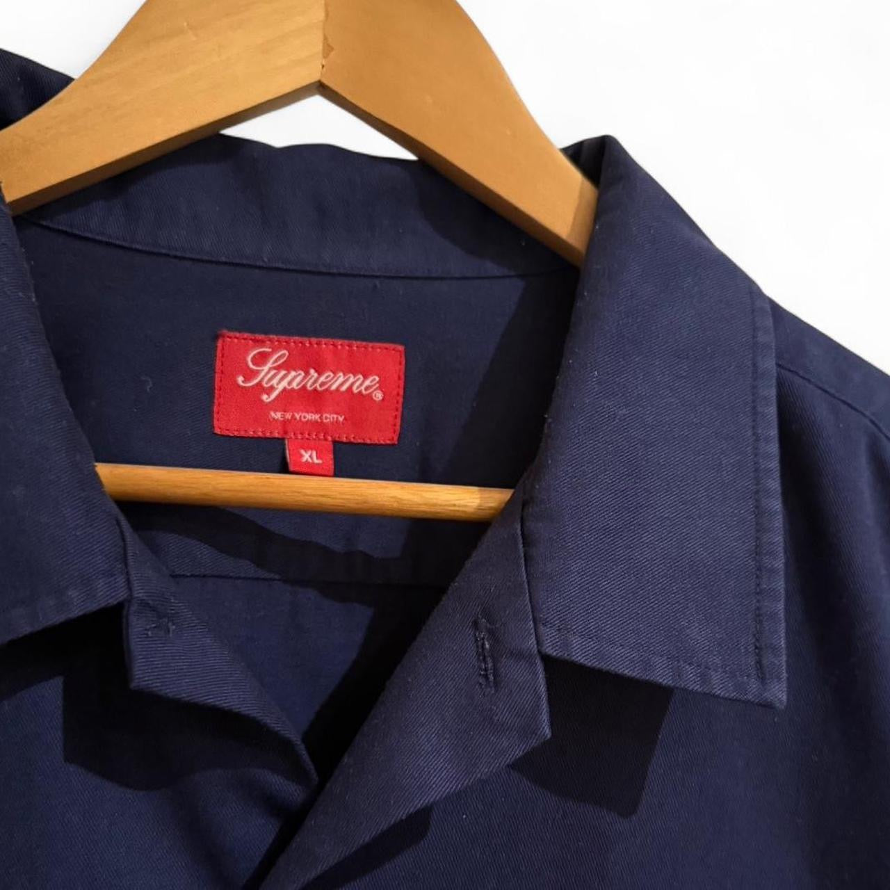 Supreme NYC Navy Work Shirt