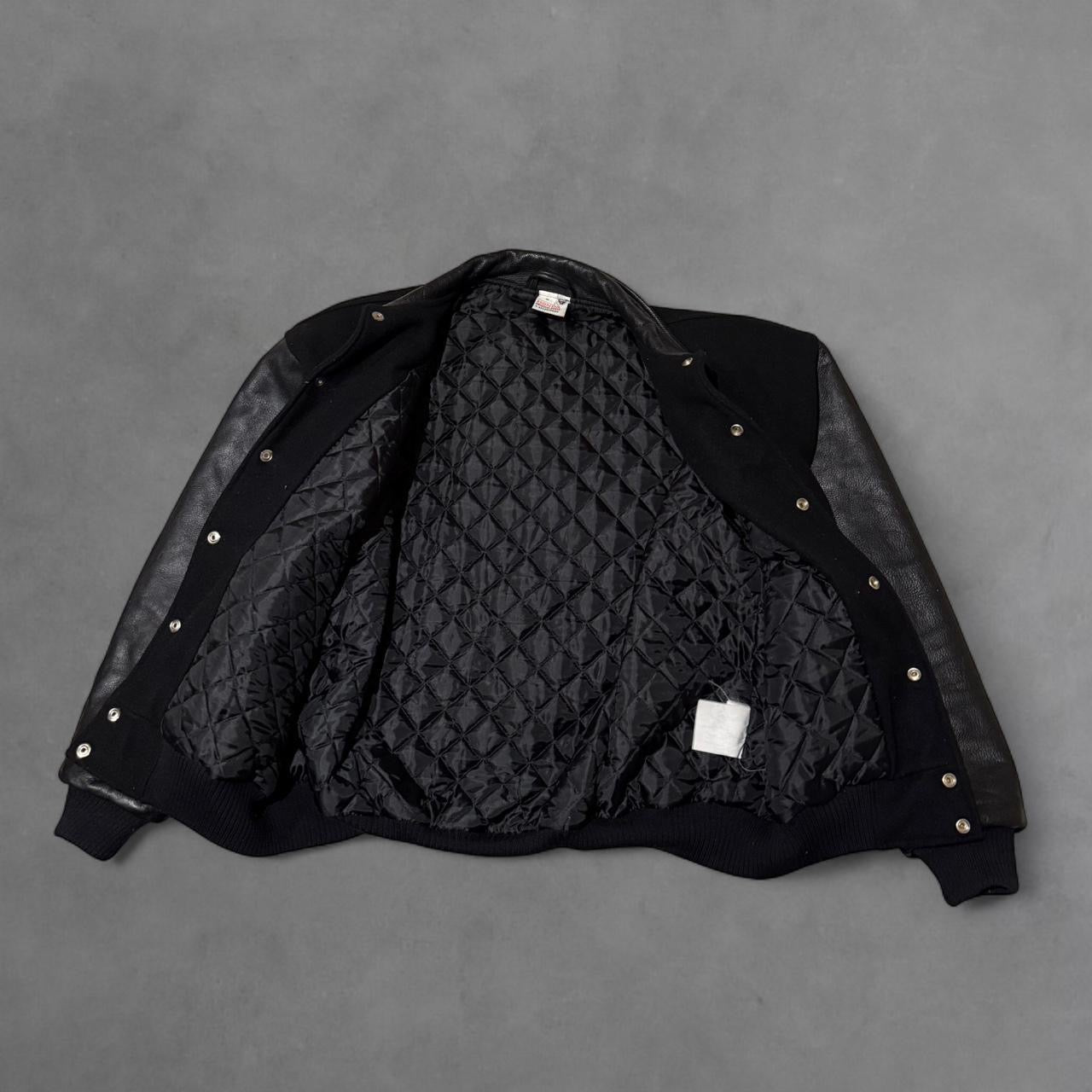 Leather Honda Varsity Jacket