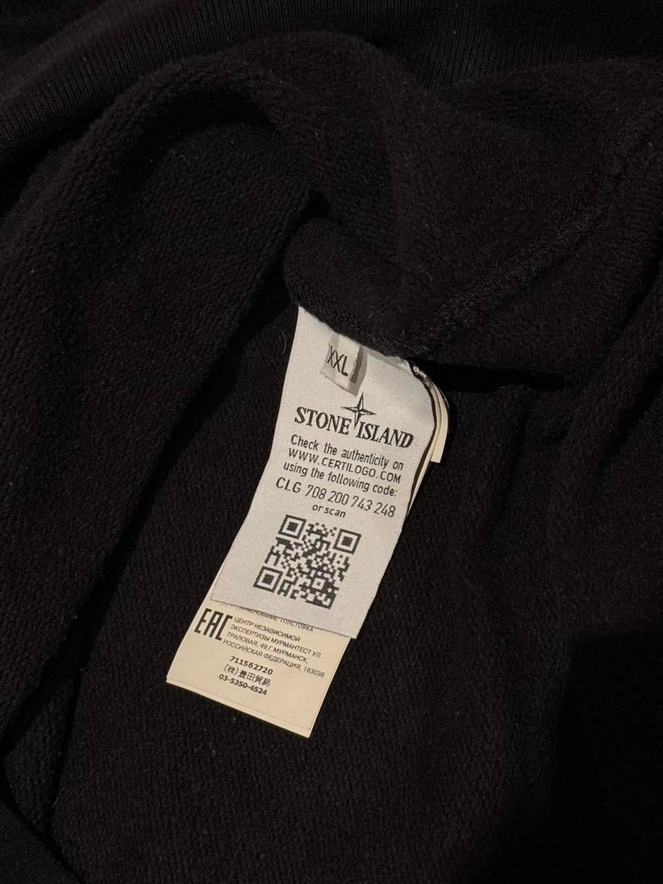 Stone Island Black Sweatshirt