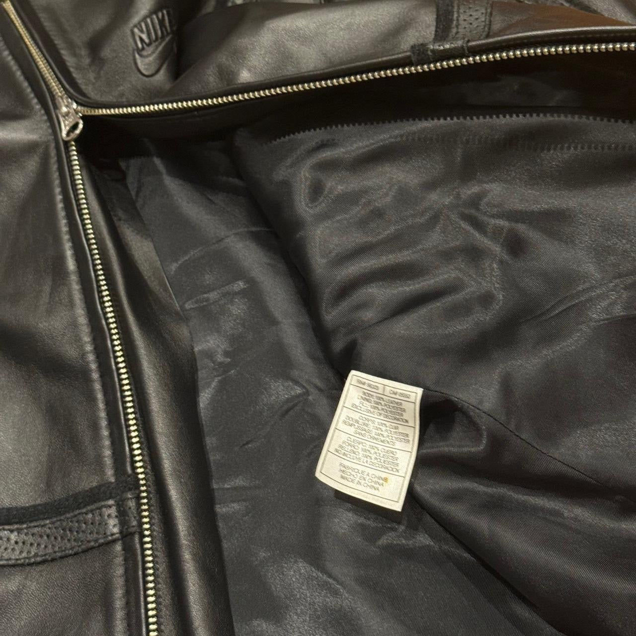 Nike Air Leather Jacket Vintage 1990s