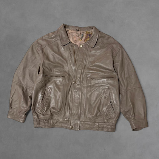 Egyptian Lined Leather Jacket