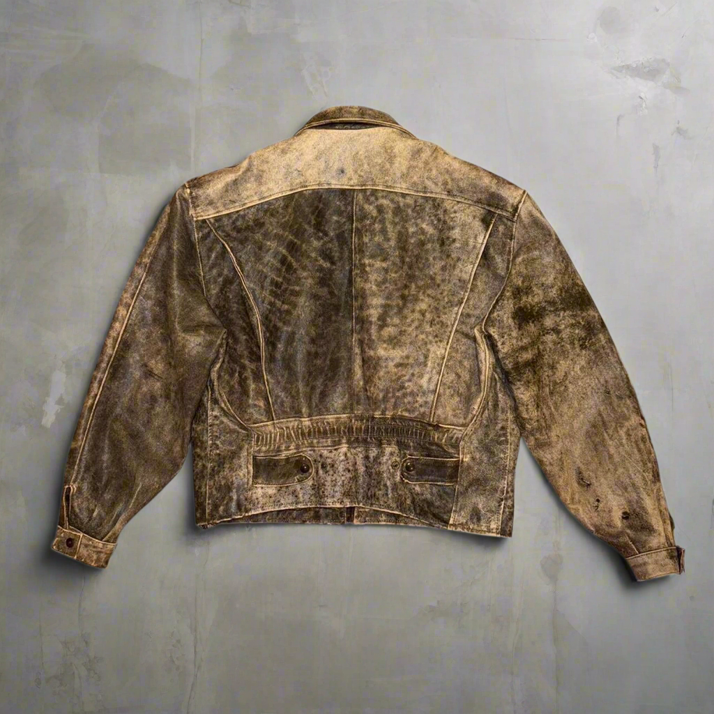 Leather Aviator Jacket (90s)