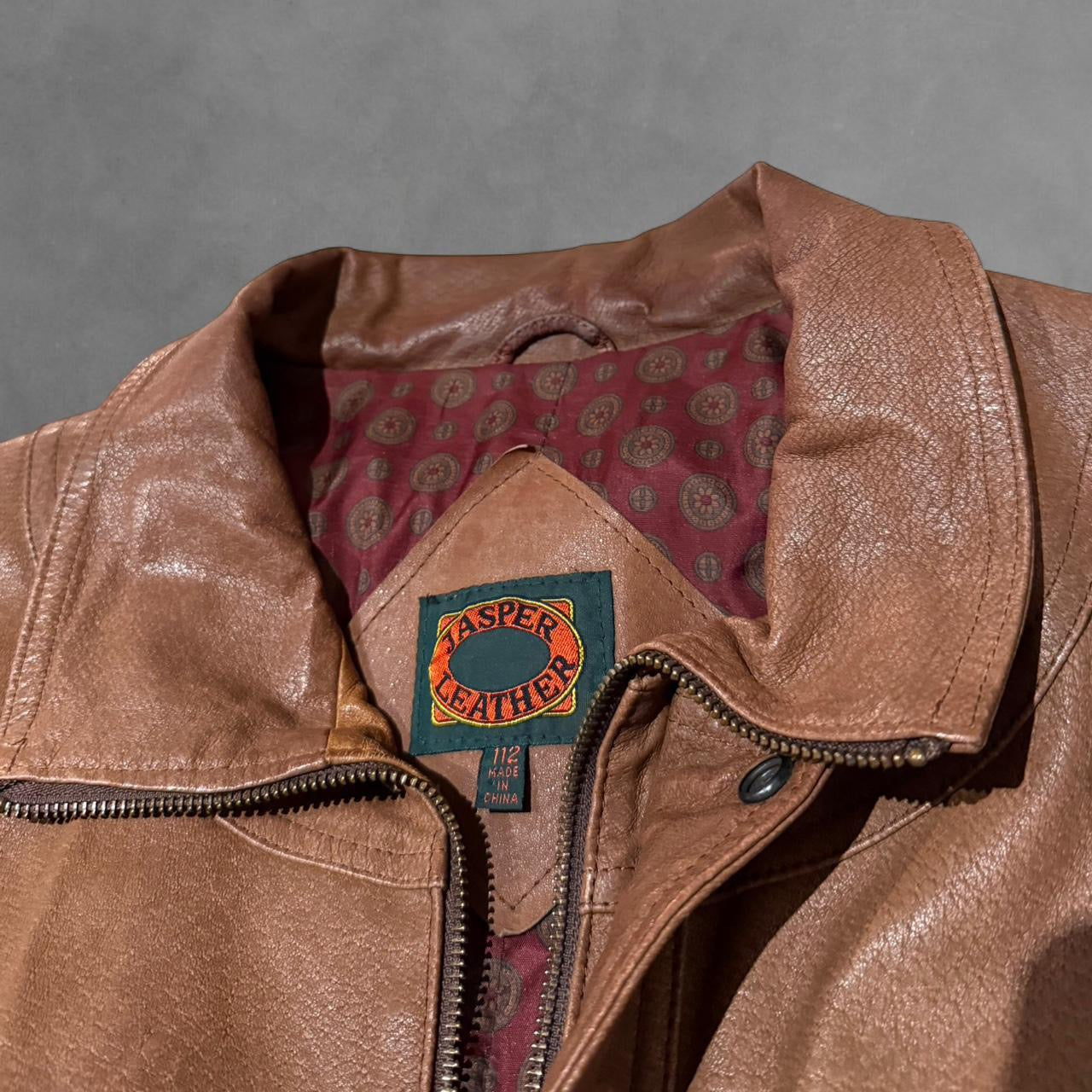 Jasper Leather Bomber Jacket