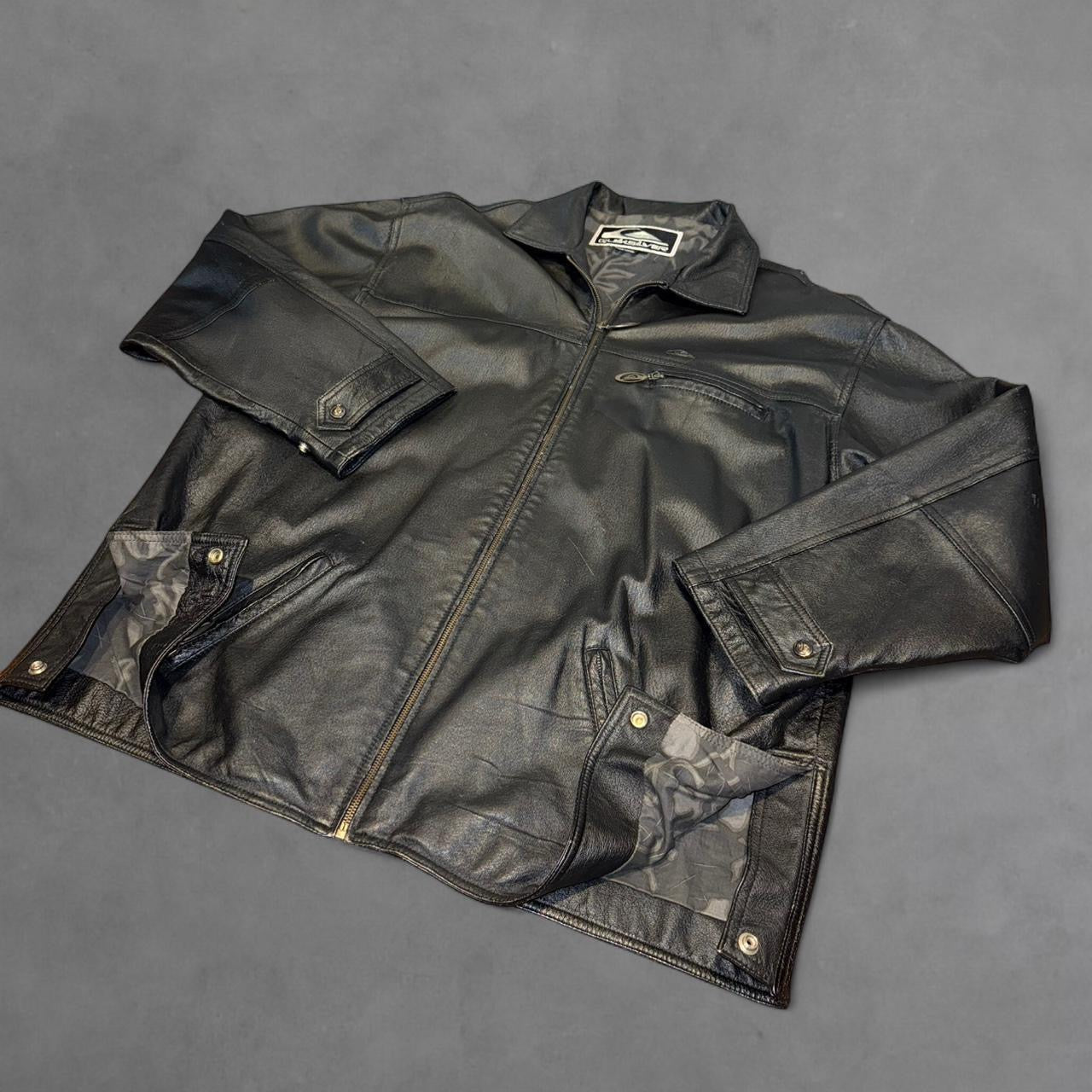 Quiksilver Leather Jacket (sample)