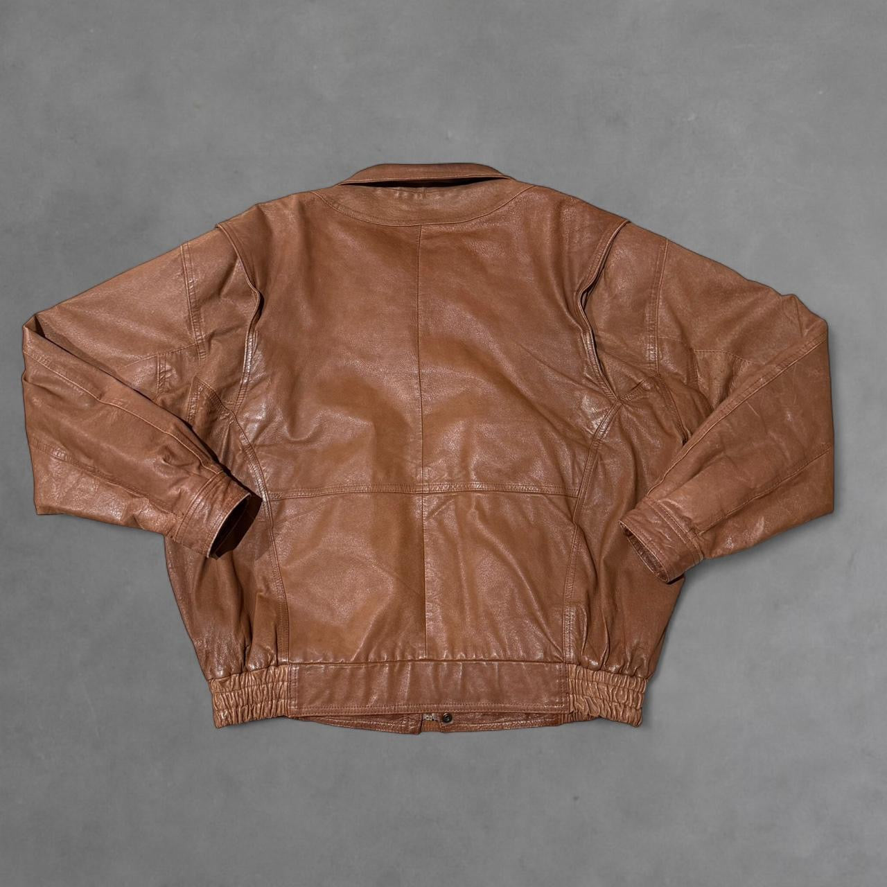 Jasper Leather Bomber Jacket