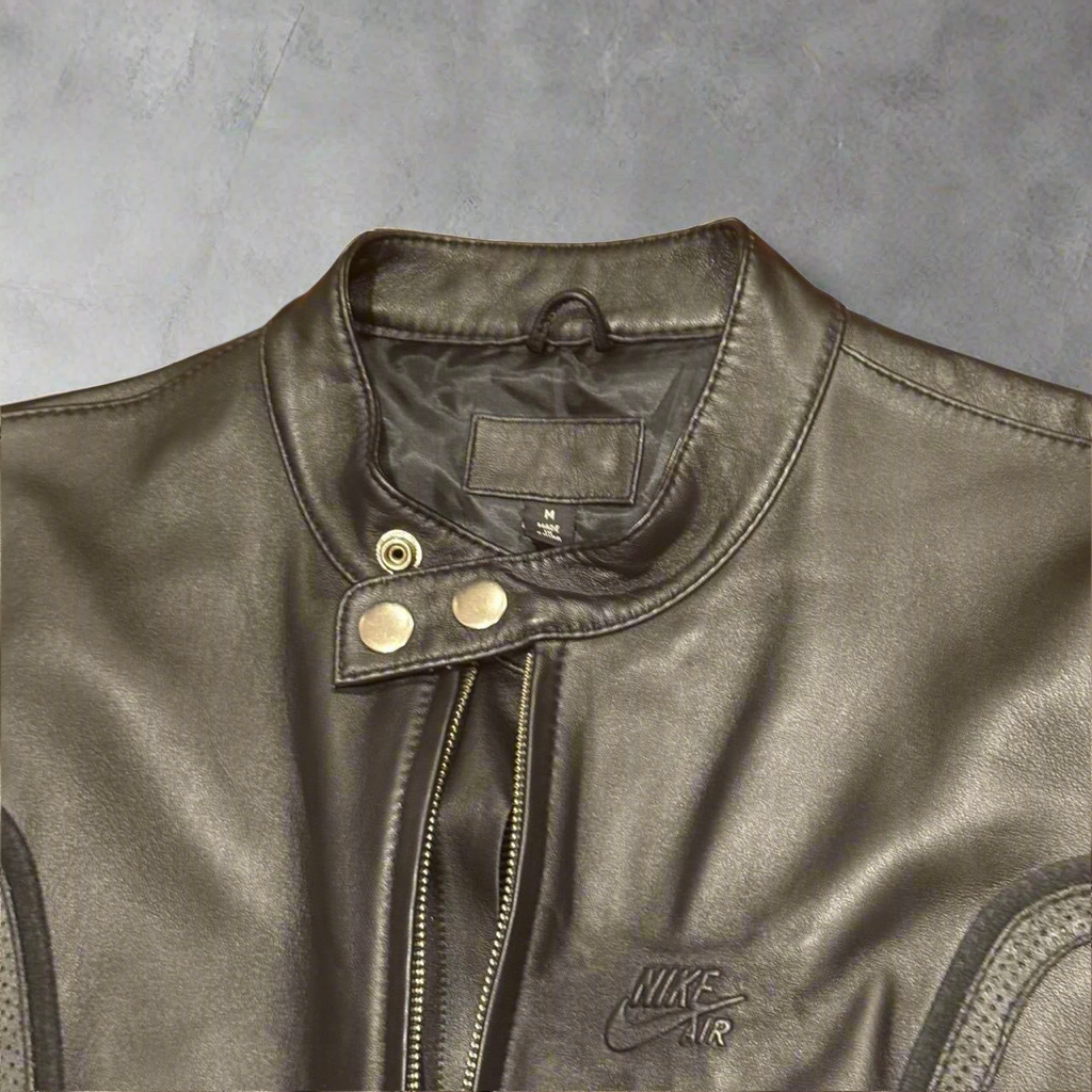 Nike Air Leather Jacket Vintage 1990s