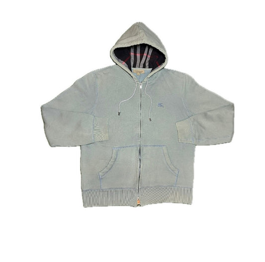 Burberry Clarendon Double Zip Check Hoodie