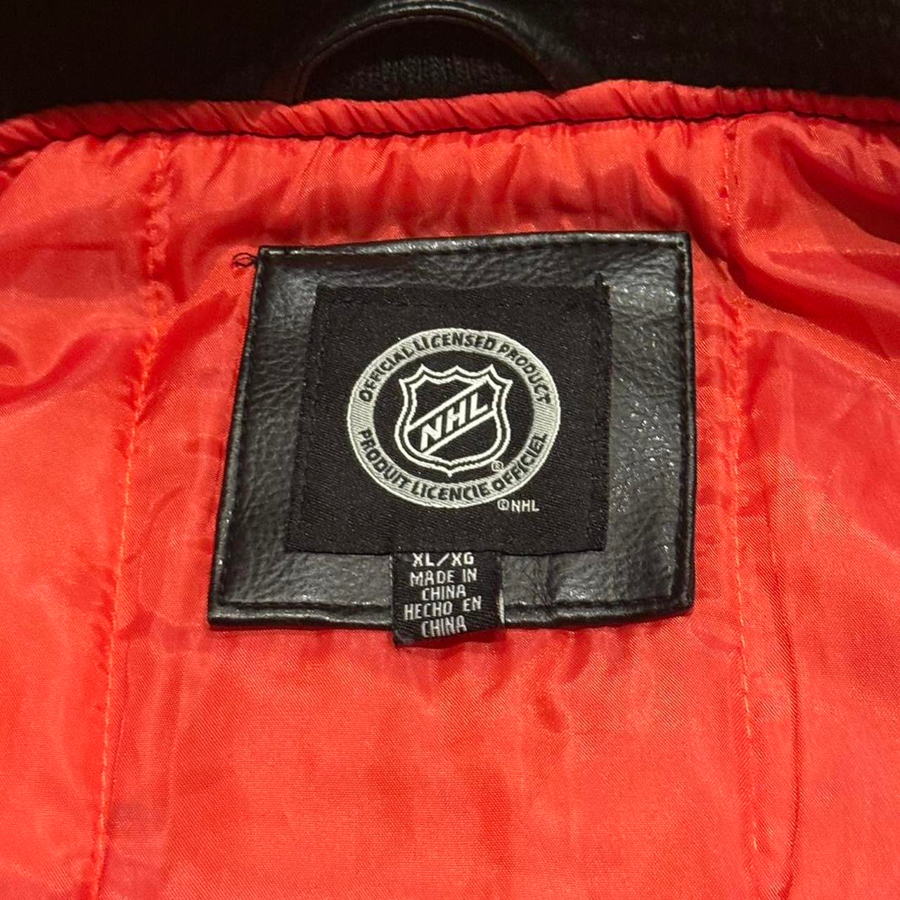 Detroit Red Wings Vintage Leather Jacket