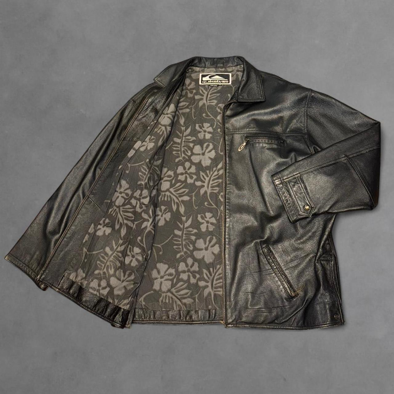 Quiksilver Leather Jacket (sample)