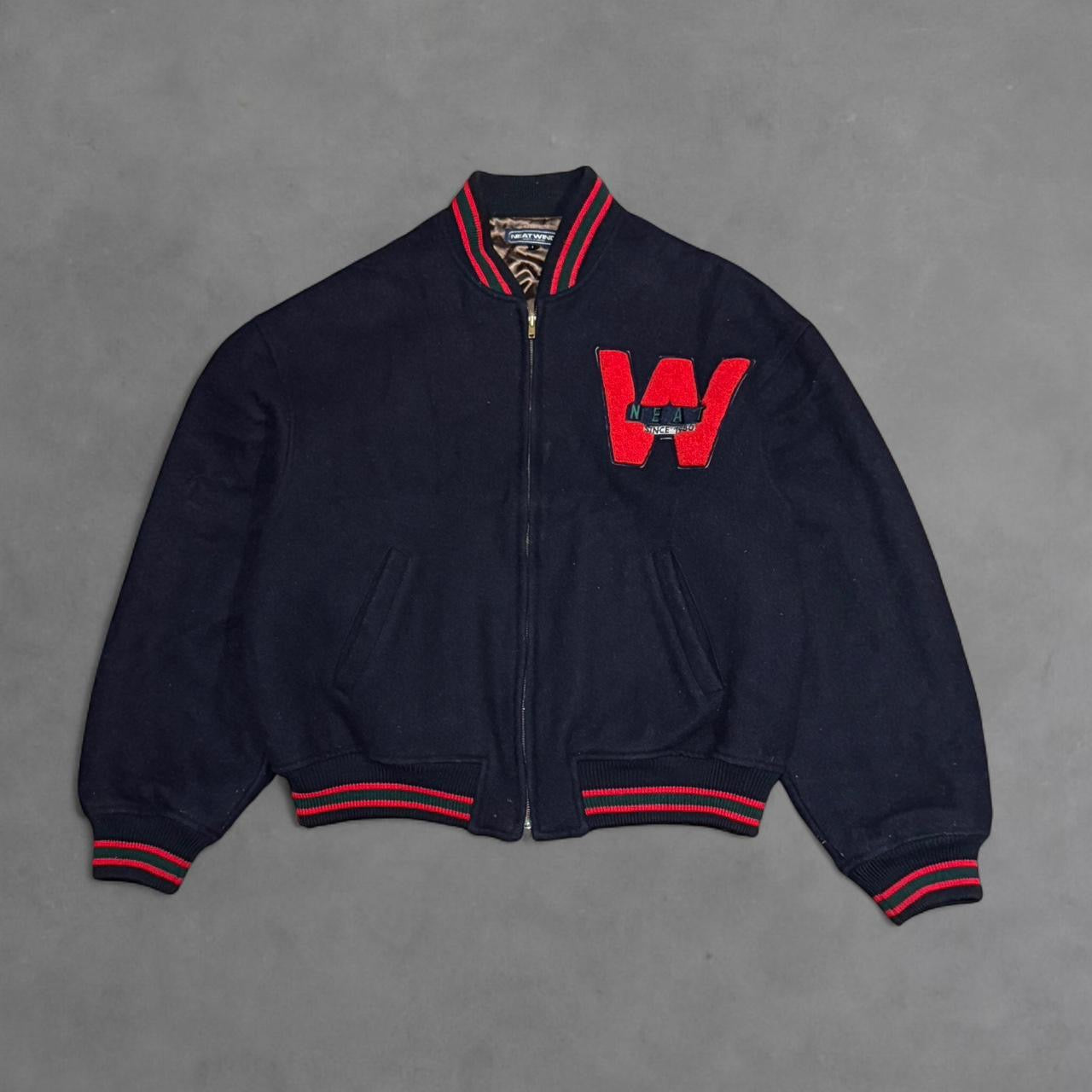 Neat Wind Wool Varsity Jacket