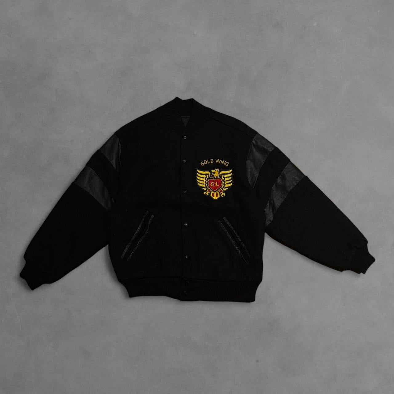 Gold Wing GL Vintage Varsity Jacket