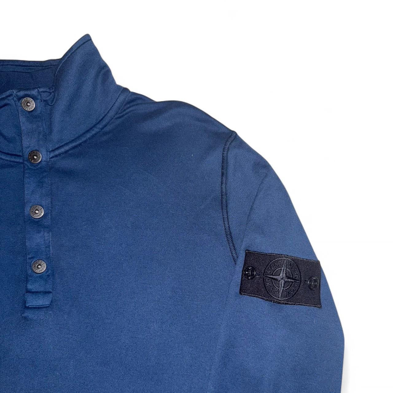 Stone Island Ghost Badge Quarter-Zip