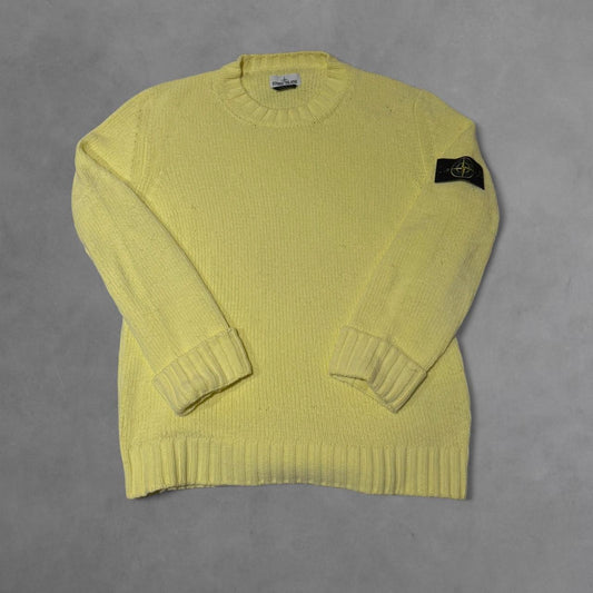 Stone Island Yellow Knit