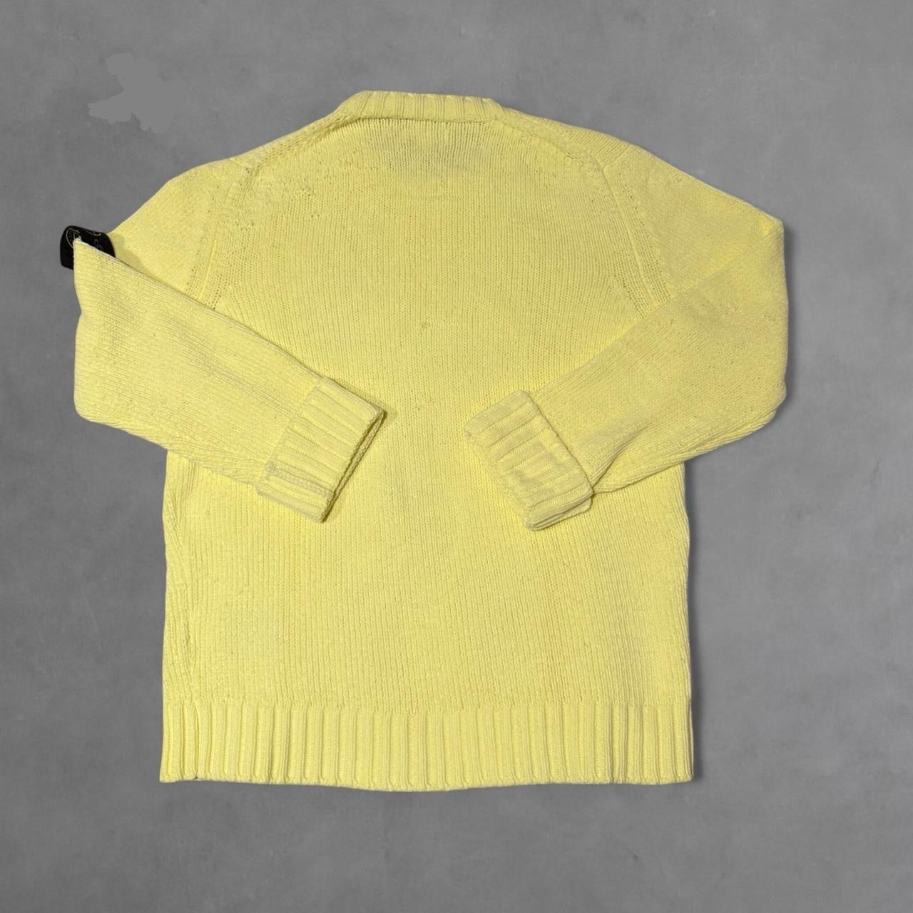 Stone Island Yellow Knit
