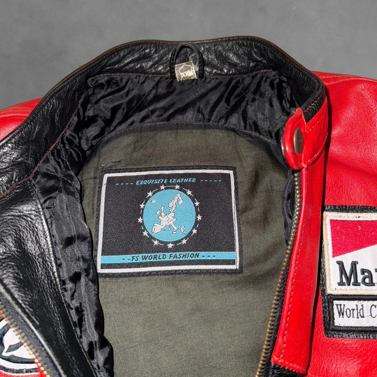 1990s Marlboro Leather Racing Jacket