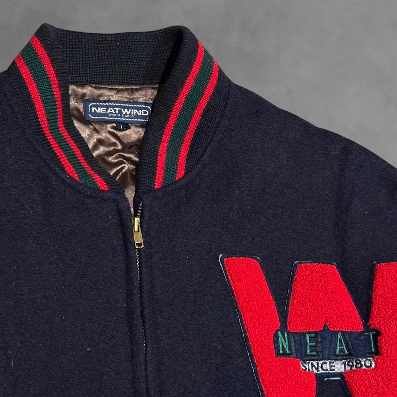 Neat Wind Wool Varsity Jacket
