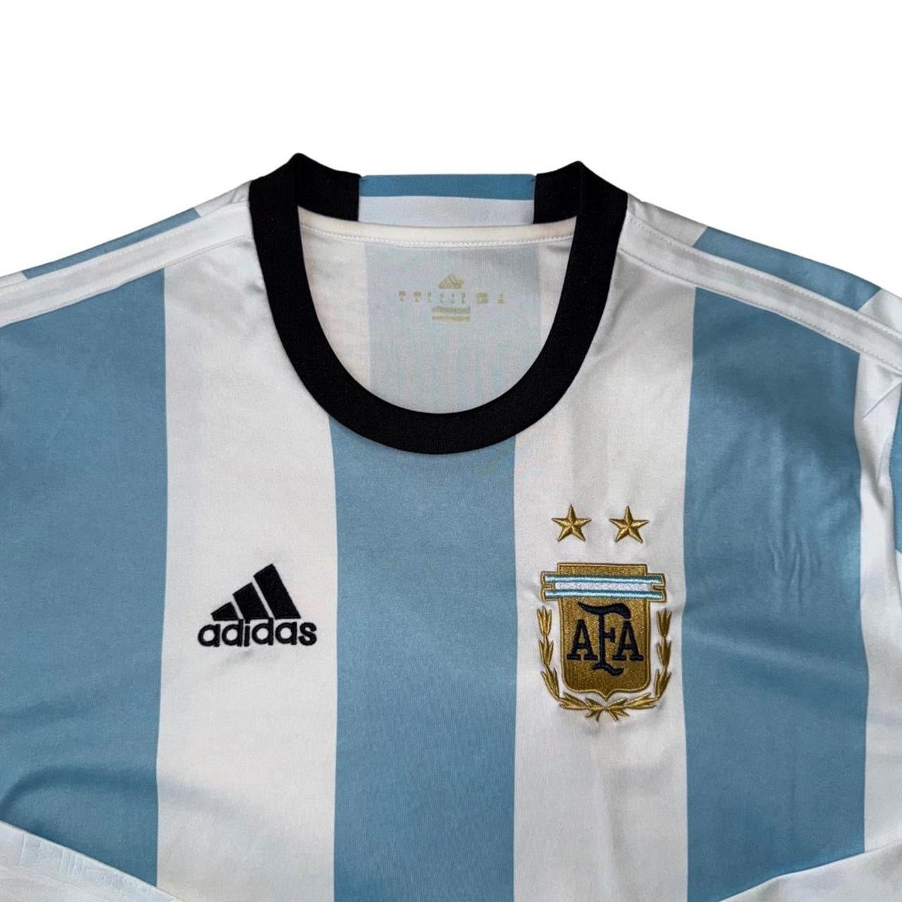 Long-Sleeve Argentina Home Jersey