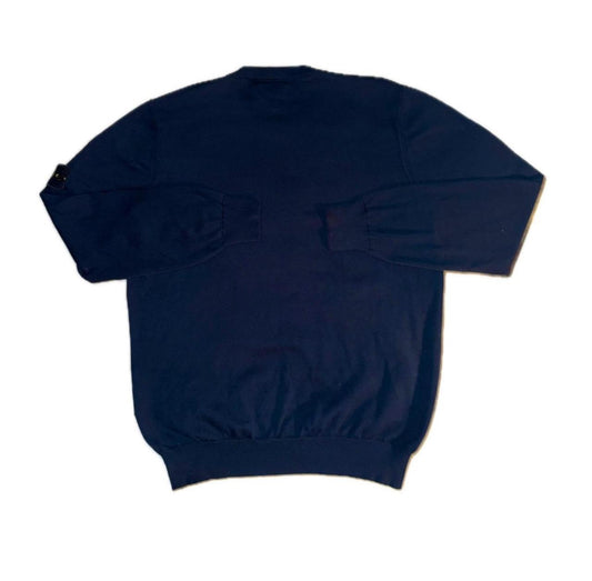 Stone Island Logo Patch Knitted Jumper